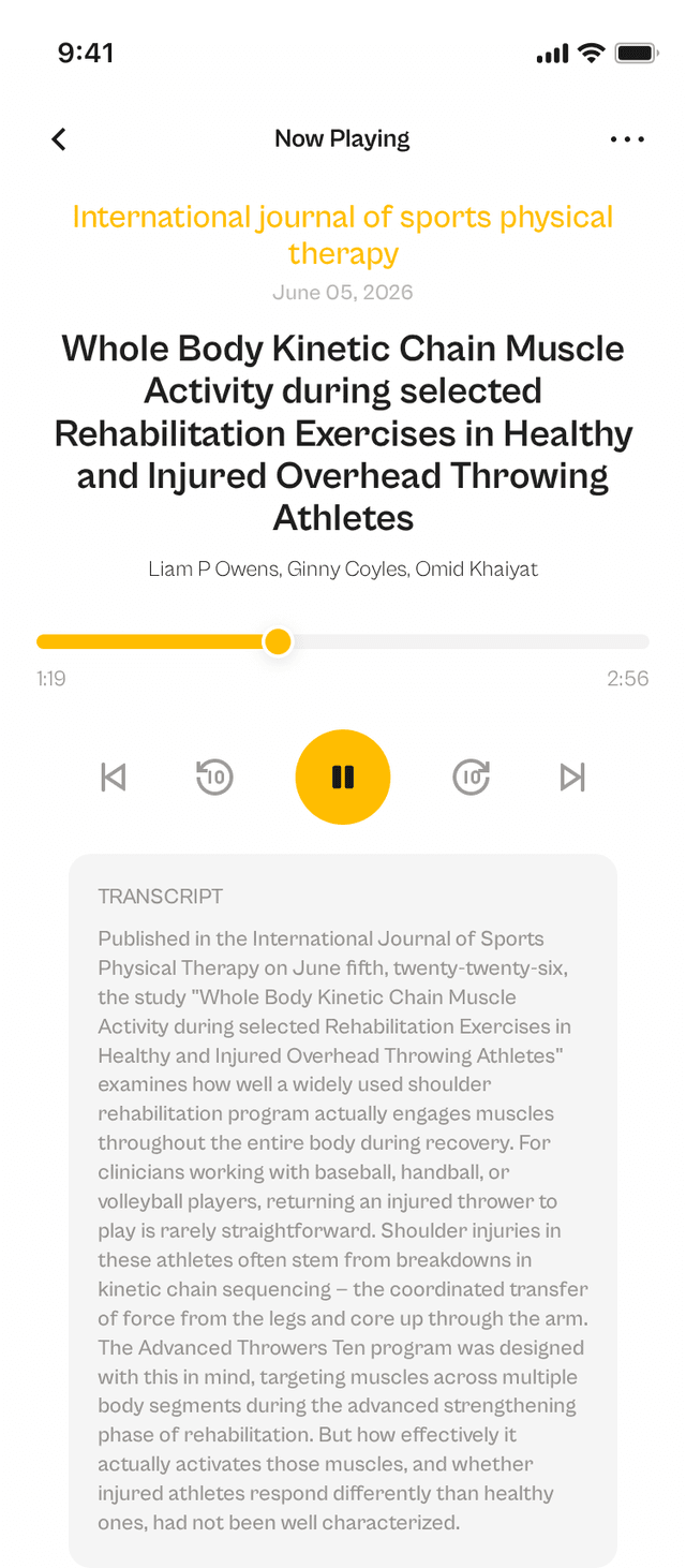 oslr App Interface