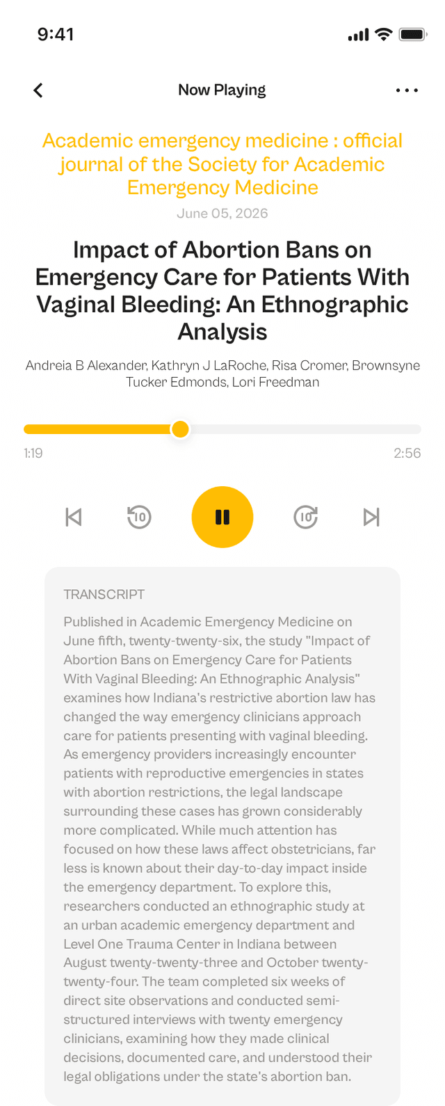 oslr App Interface