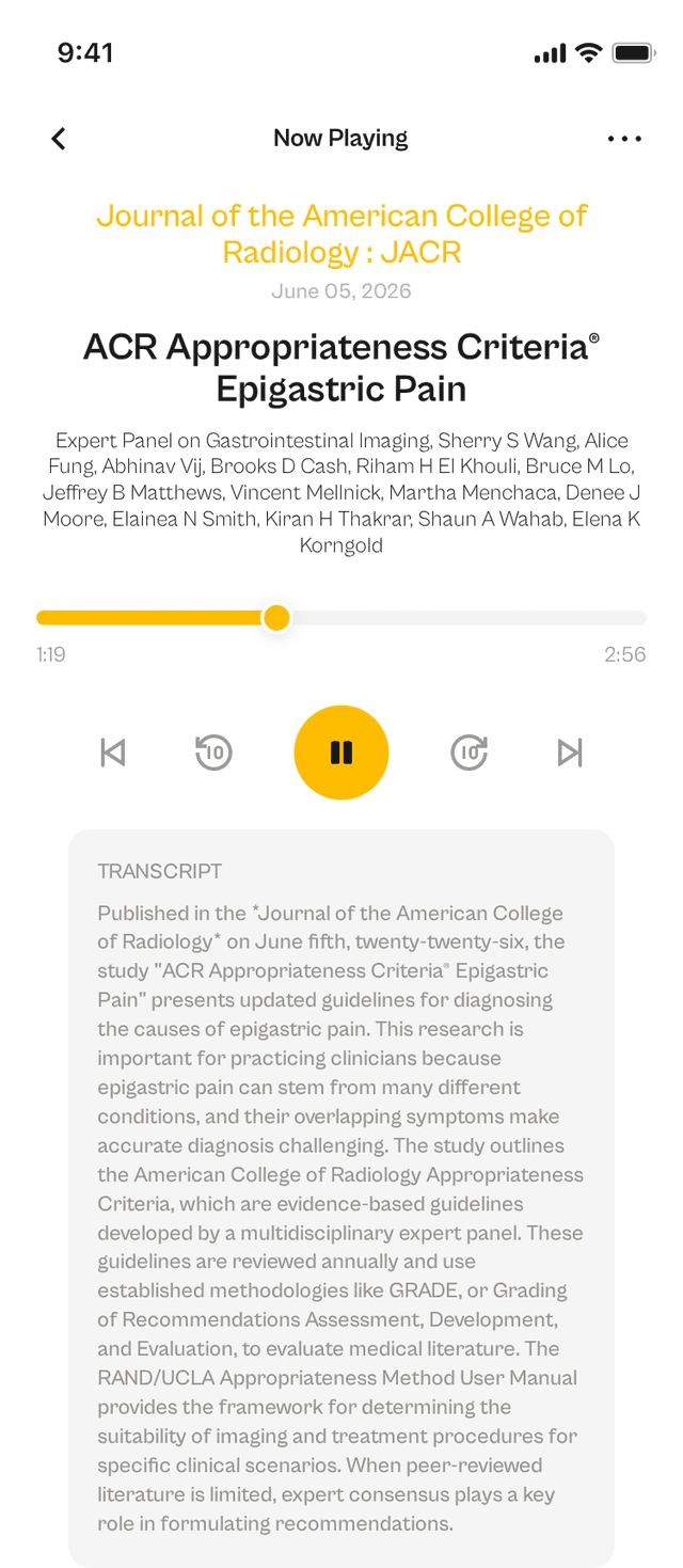 oslr App Interface