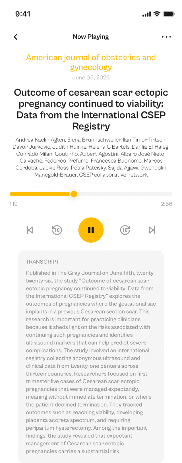 oslr App Interface