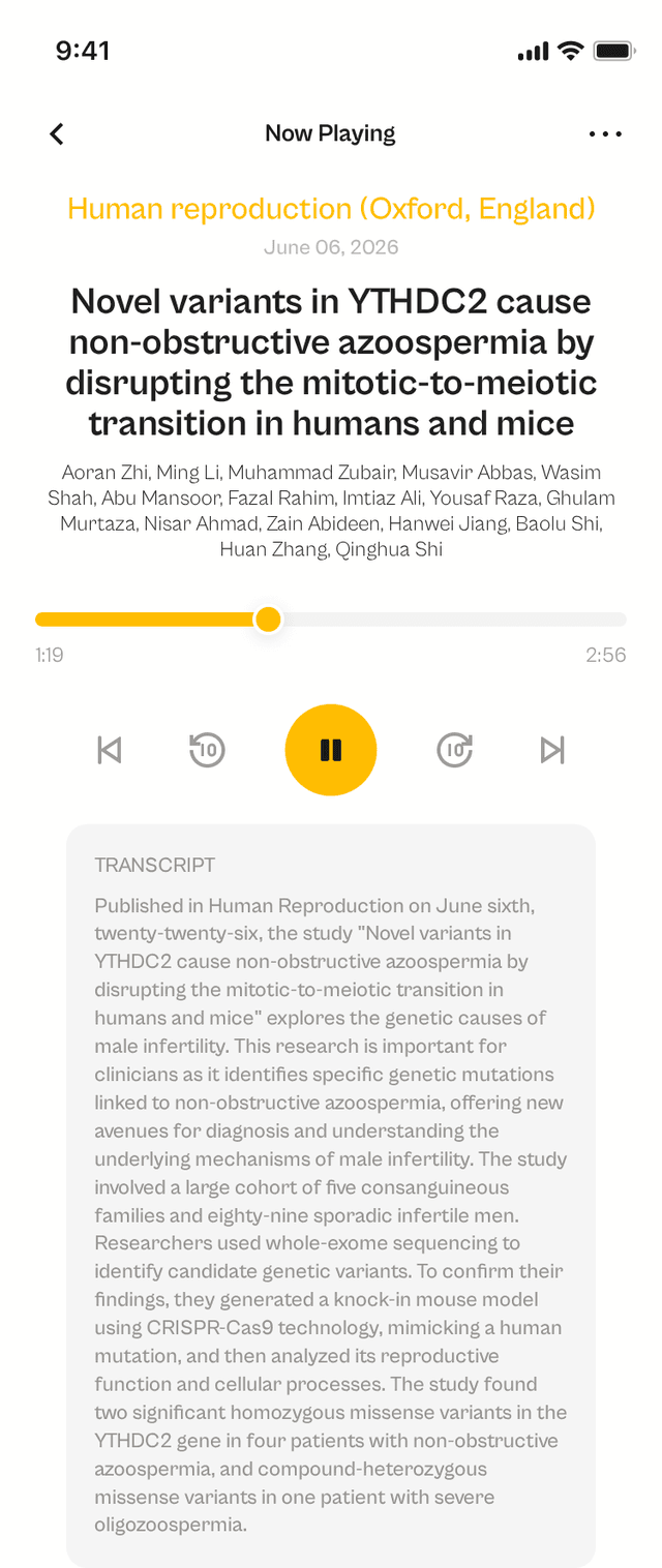 oslr App Interface