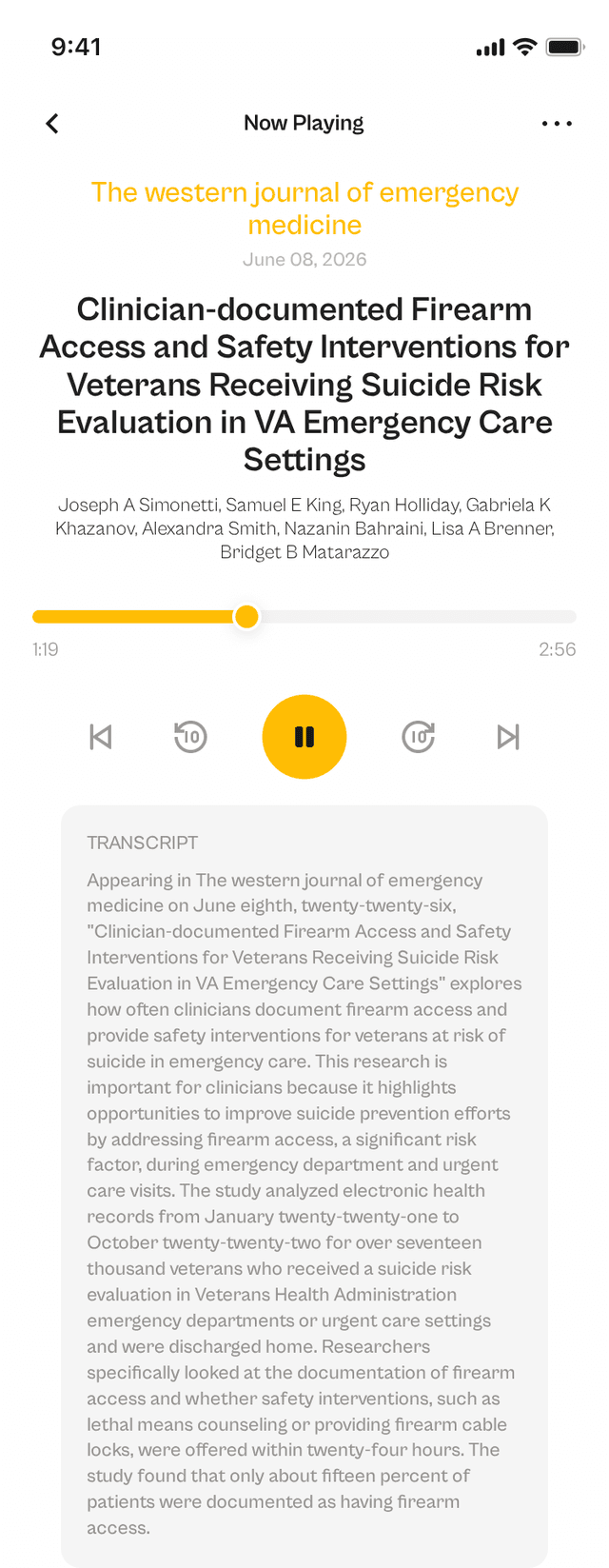 oslr App Interface