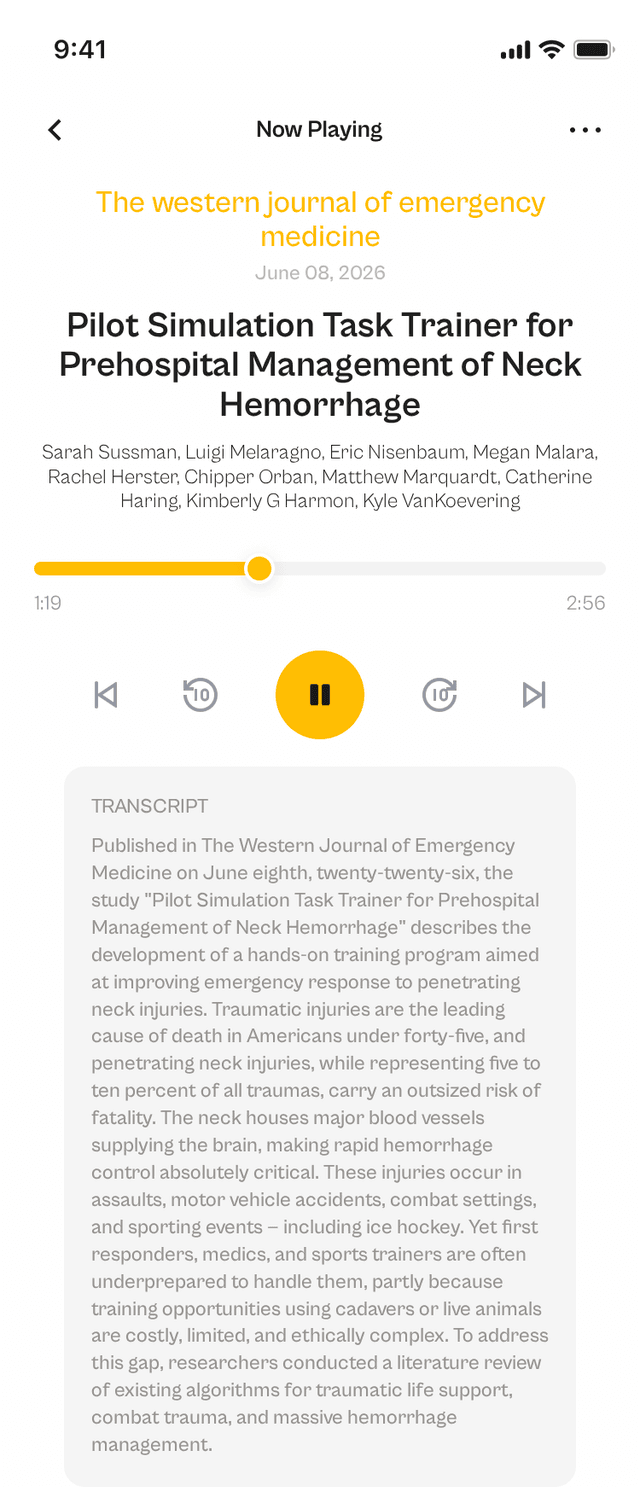 oslr App Interface
