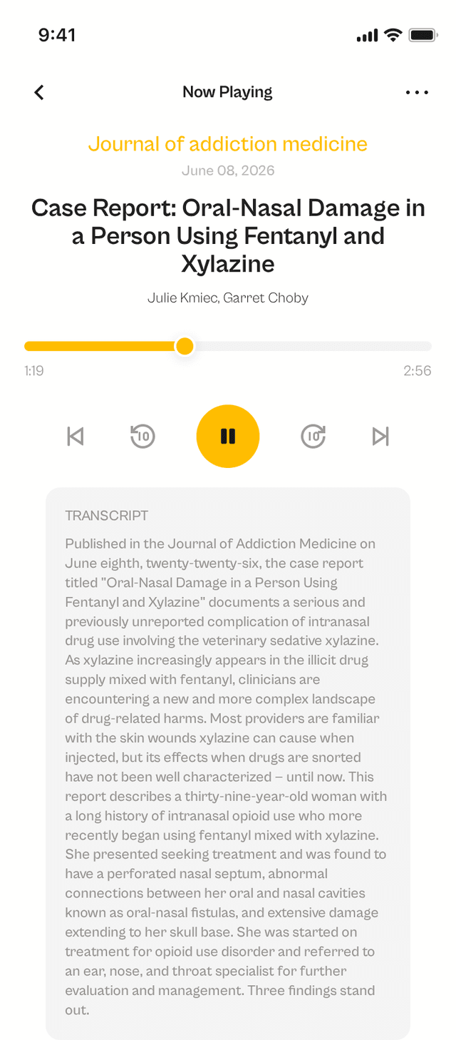 oslr App Interface
