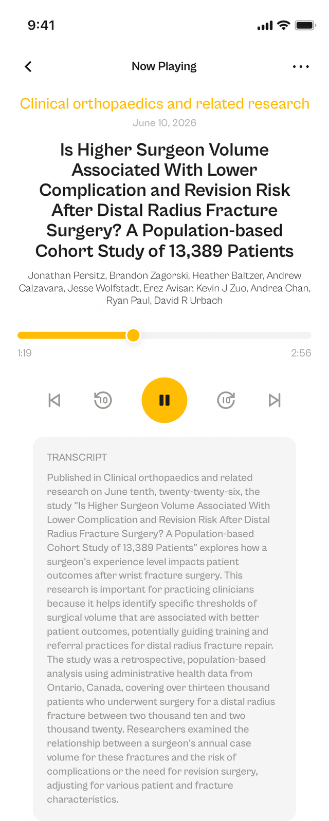 oslr App Interface