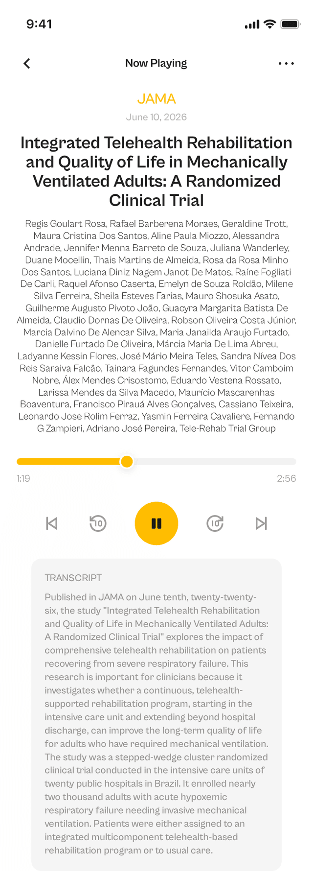 oslr App Interface