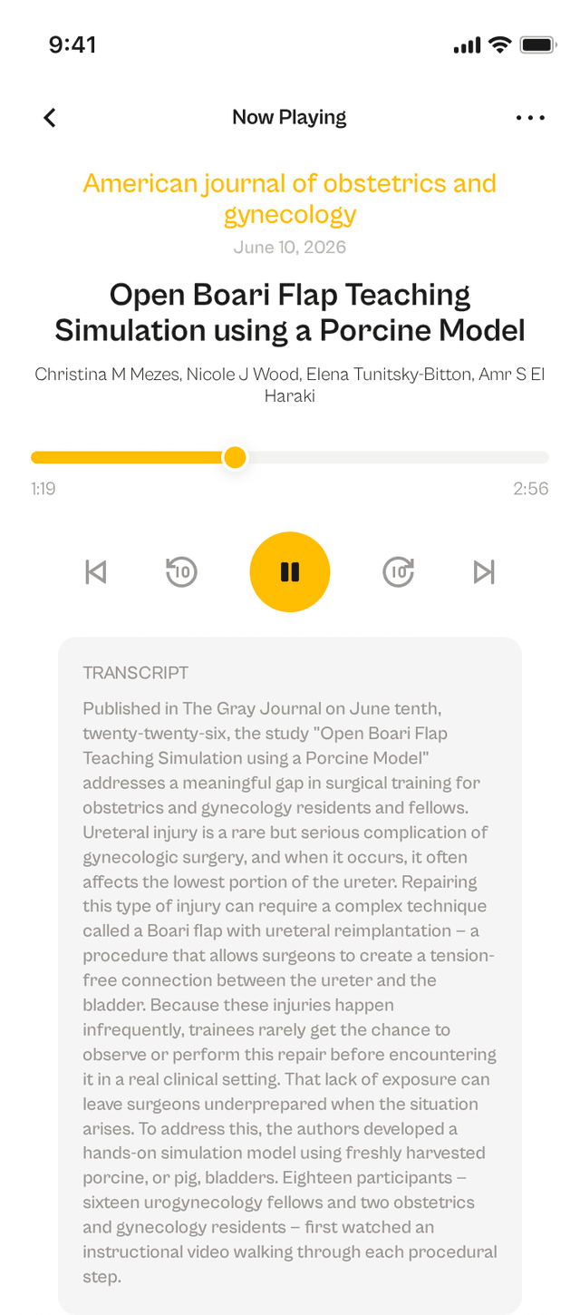 oslr App Interface