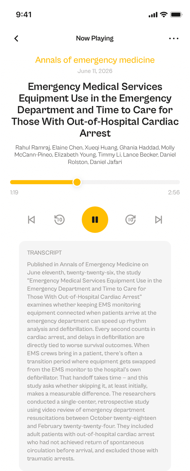 oslr App Interface