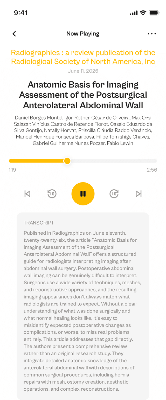 oslr App Interface