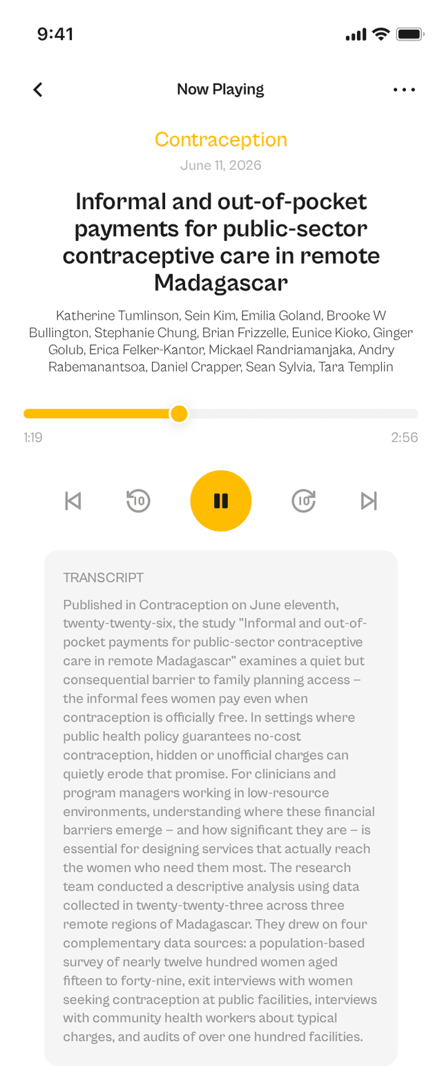 oslr App Interface