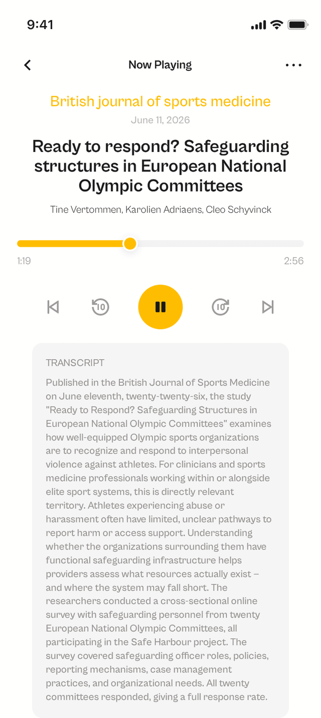 oslr App Interface