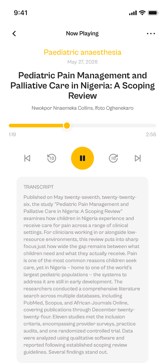 oslr App Interface
