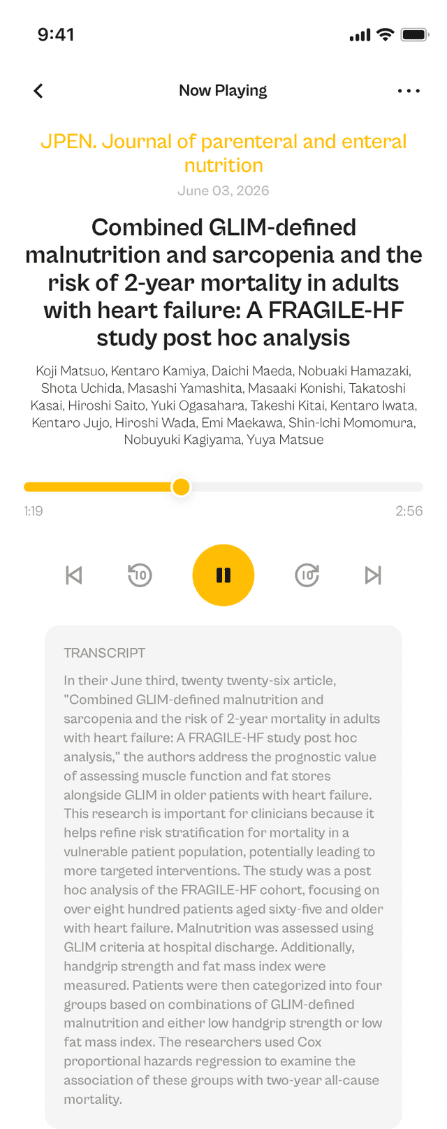 oslr App Interface