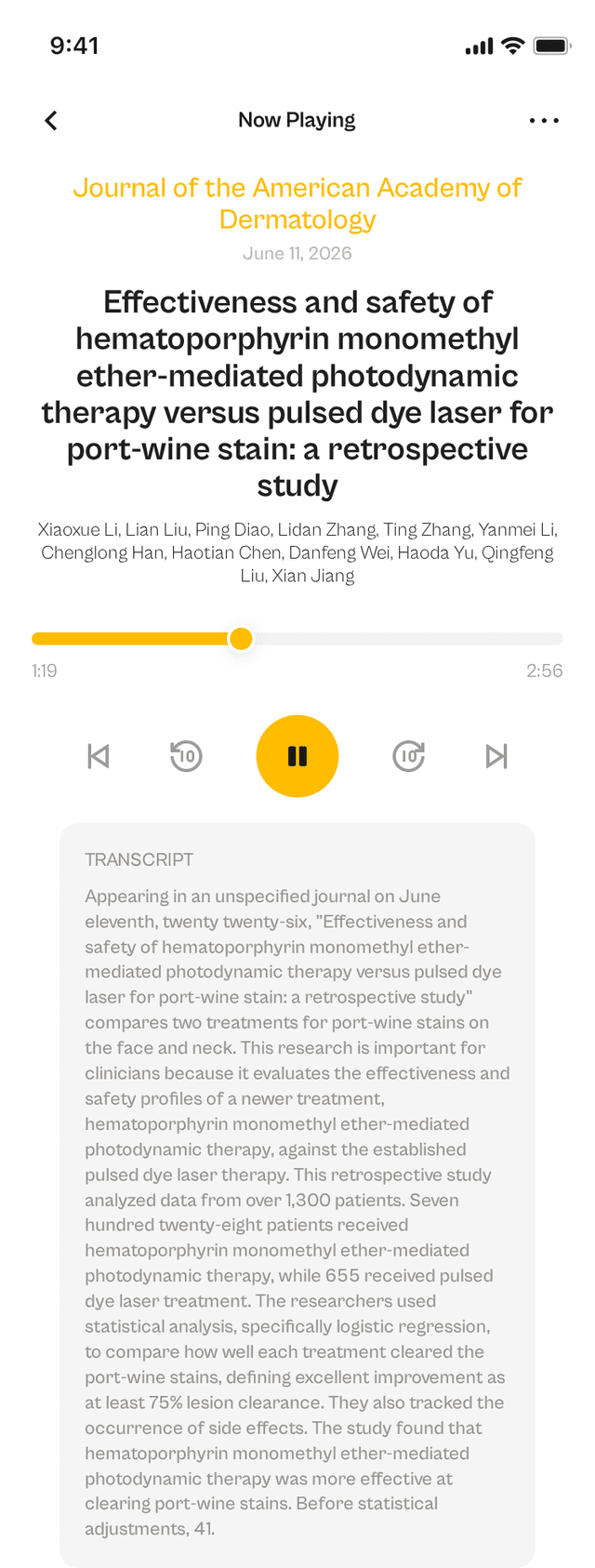 oslr App Interface