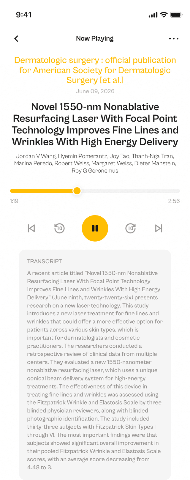 oslr App Interface