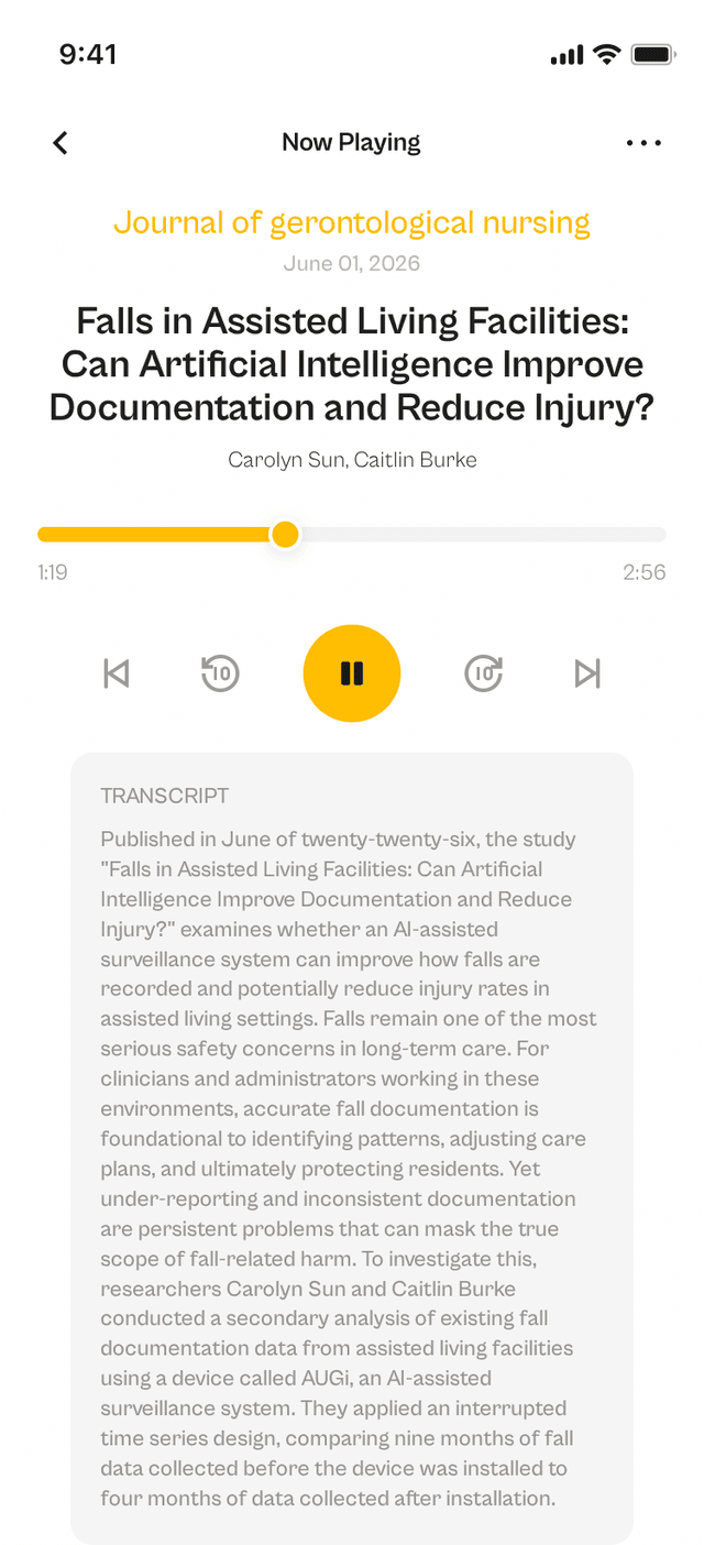 oslr App Interface