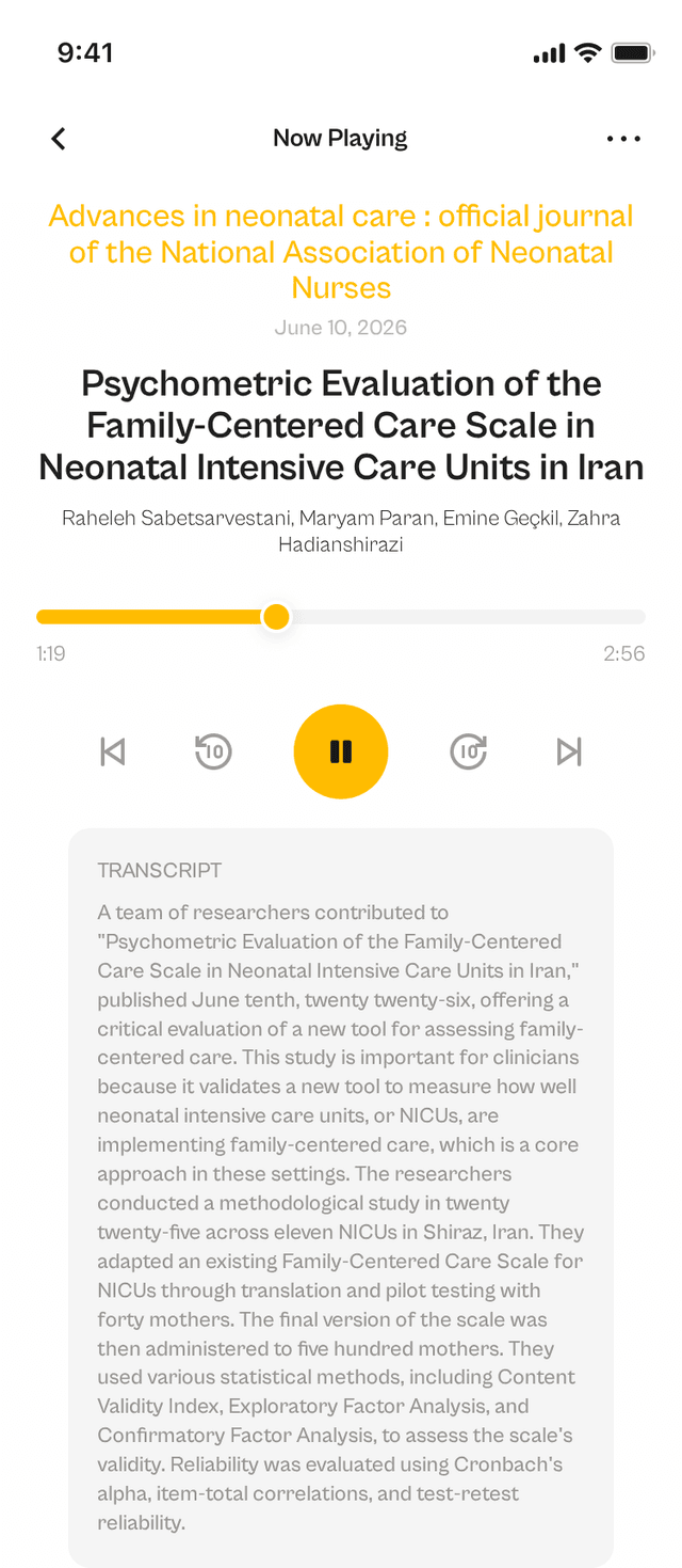 oslr App Interface