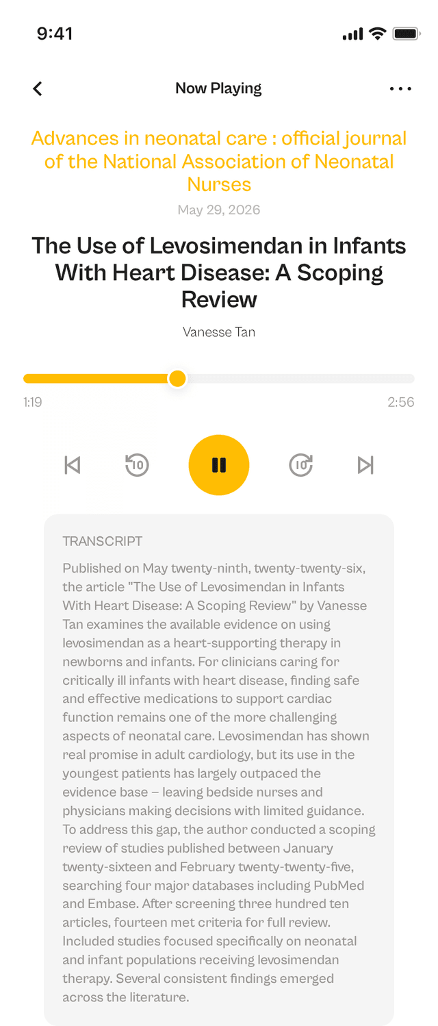 oslr App Interface