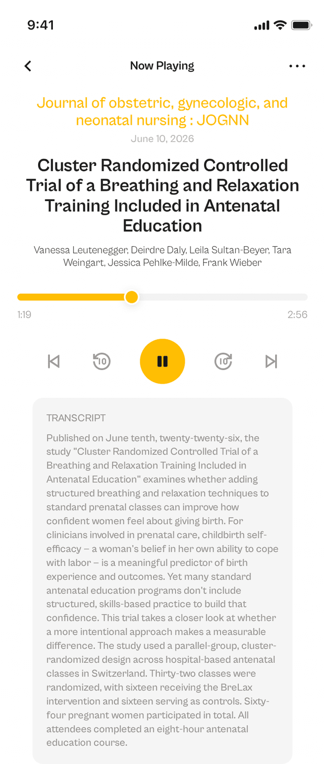 oslr App Interface