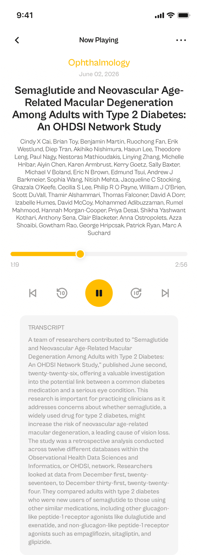 oslr App Interface