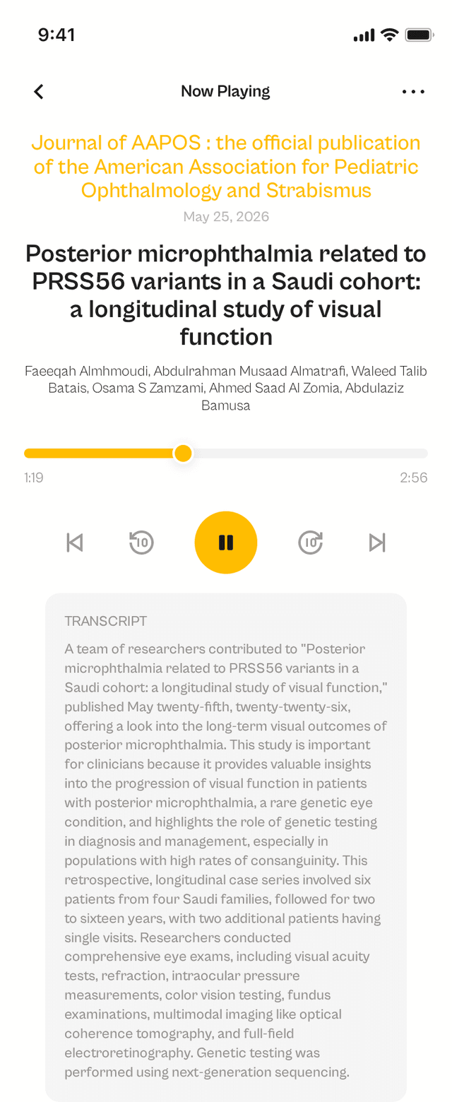 oslr App Interface