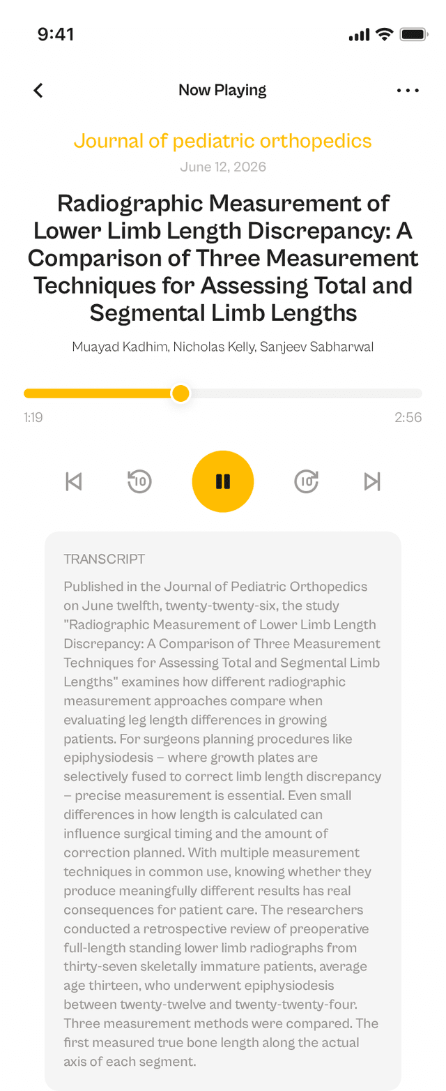 oslr App Interface
