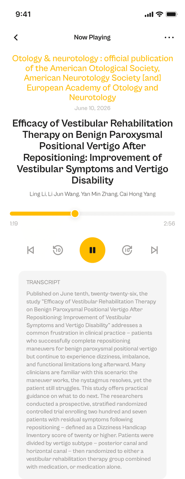 oslr App Interface