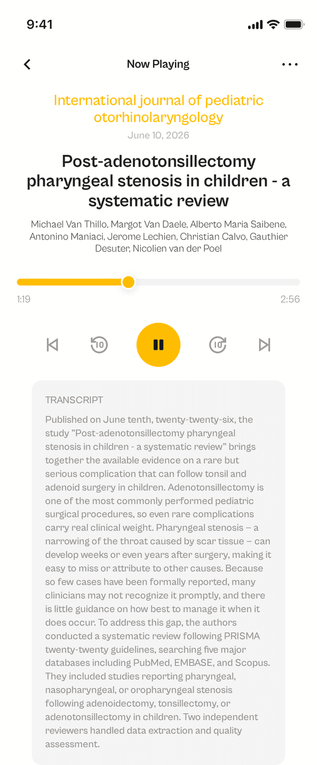 oslr App Interface