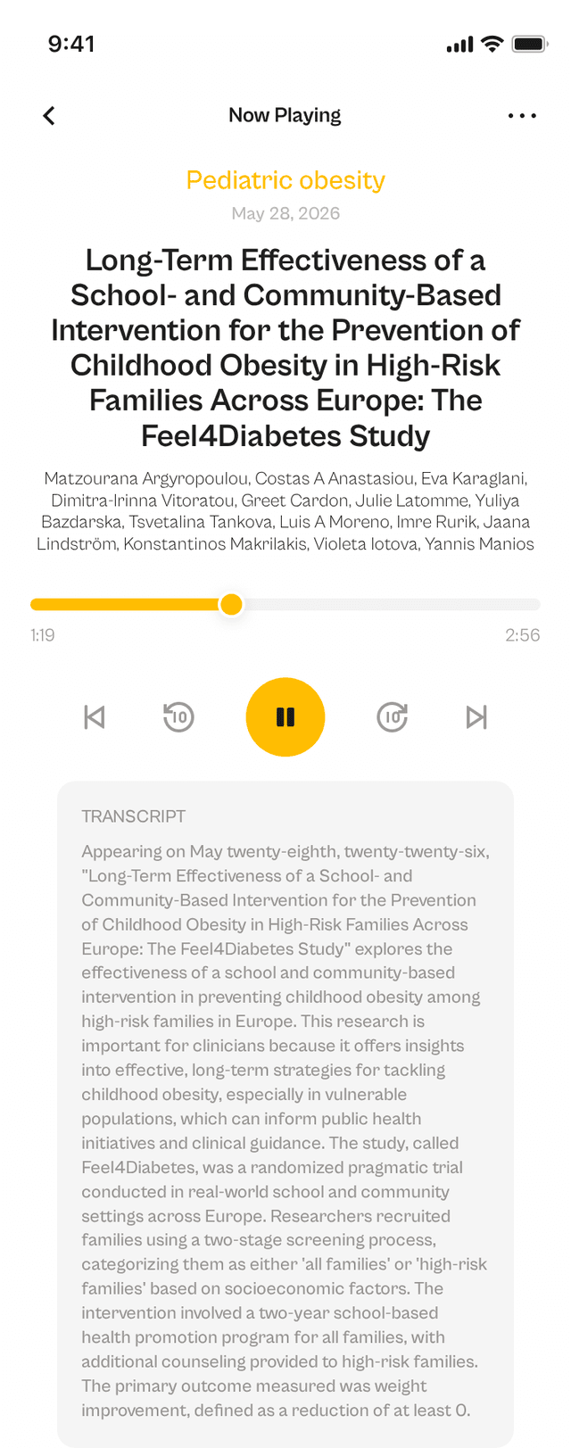 oslr App Interface