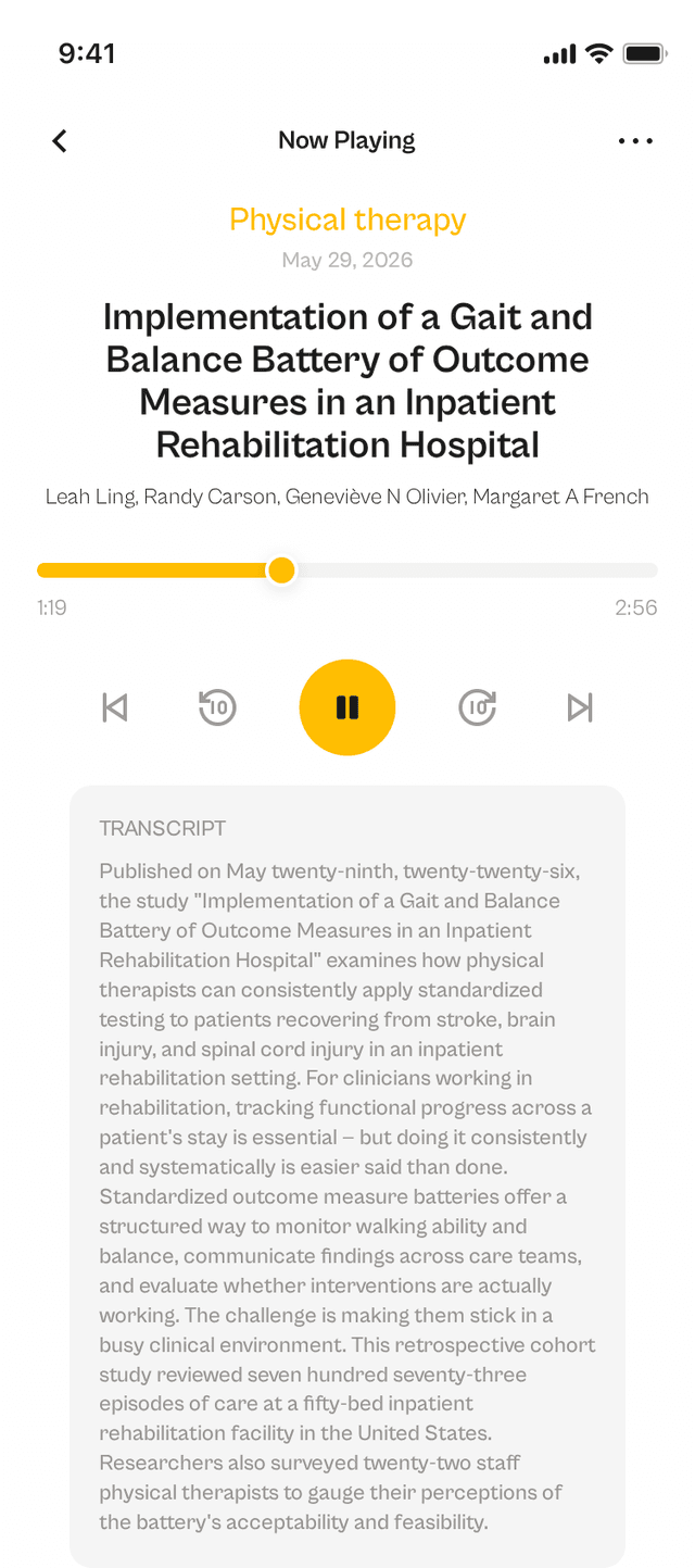 oslr App Interface