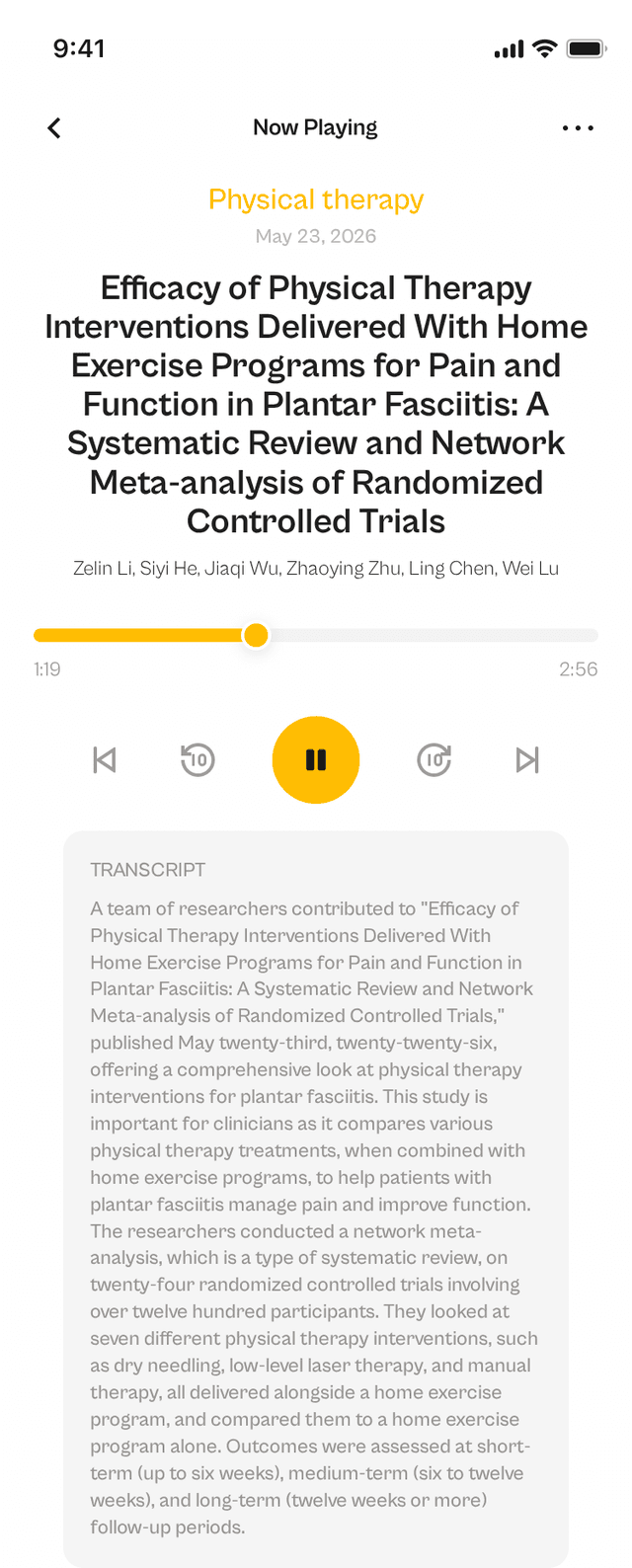 oslr App Interface
