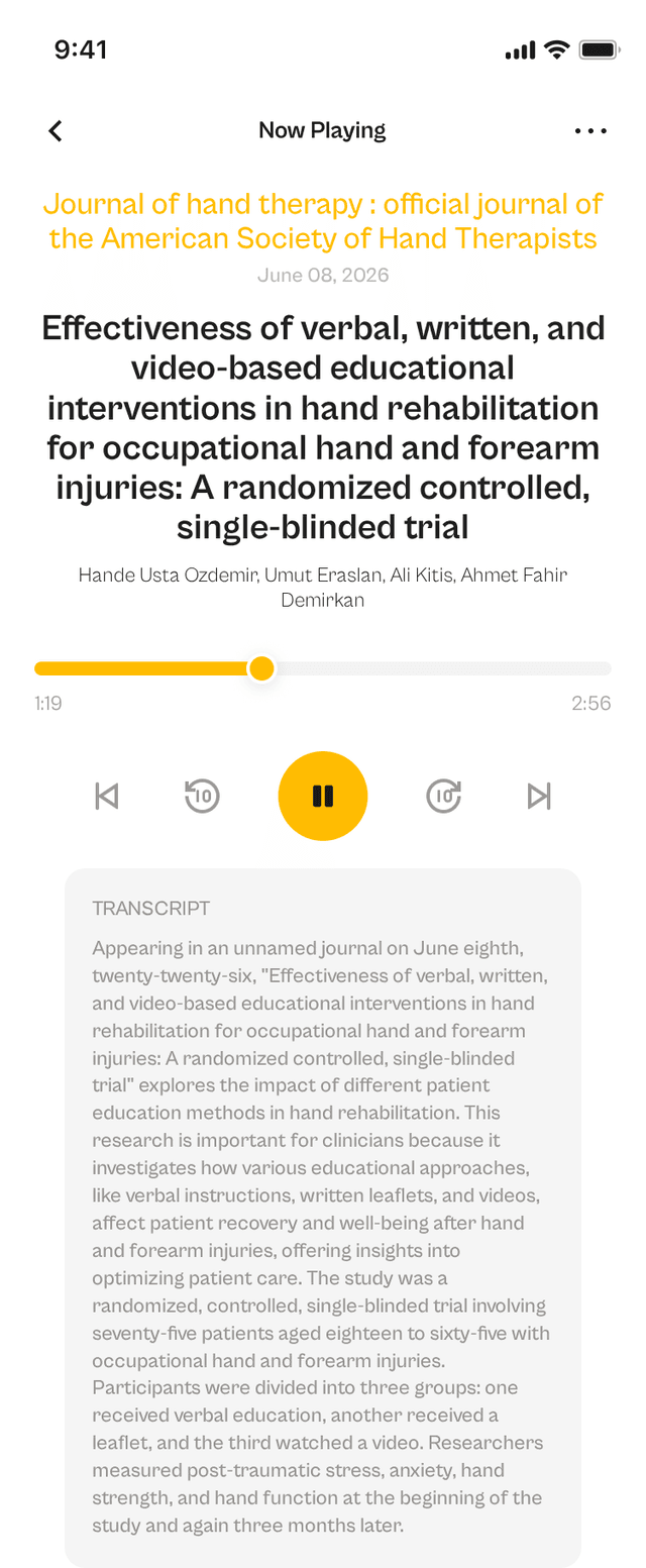 oslr App Interface