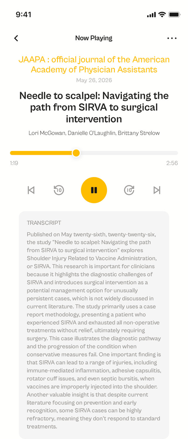 oslr App Interface