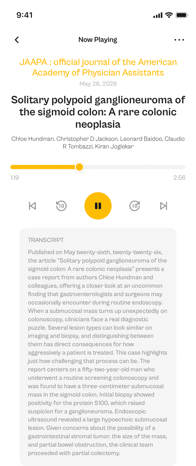 oslr App Interface