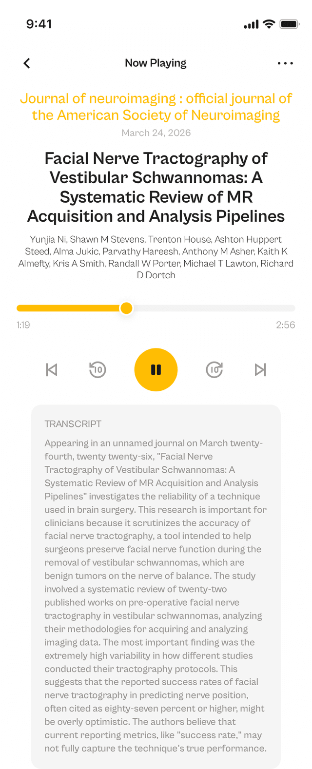 oslr App Interface