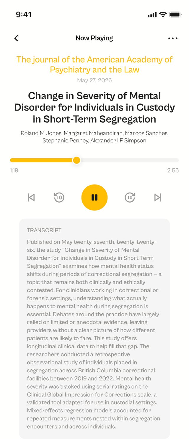 oslr App Interface