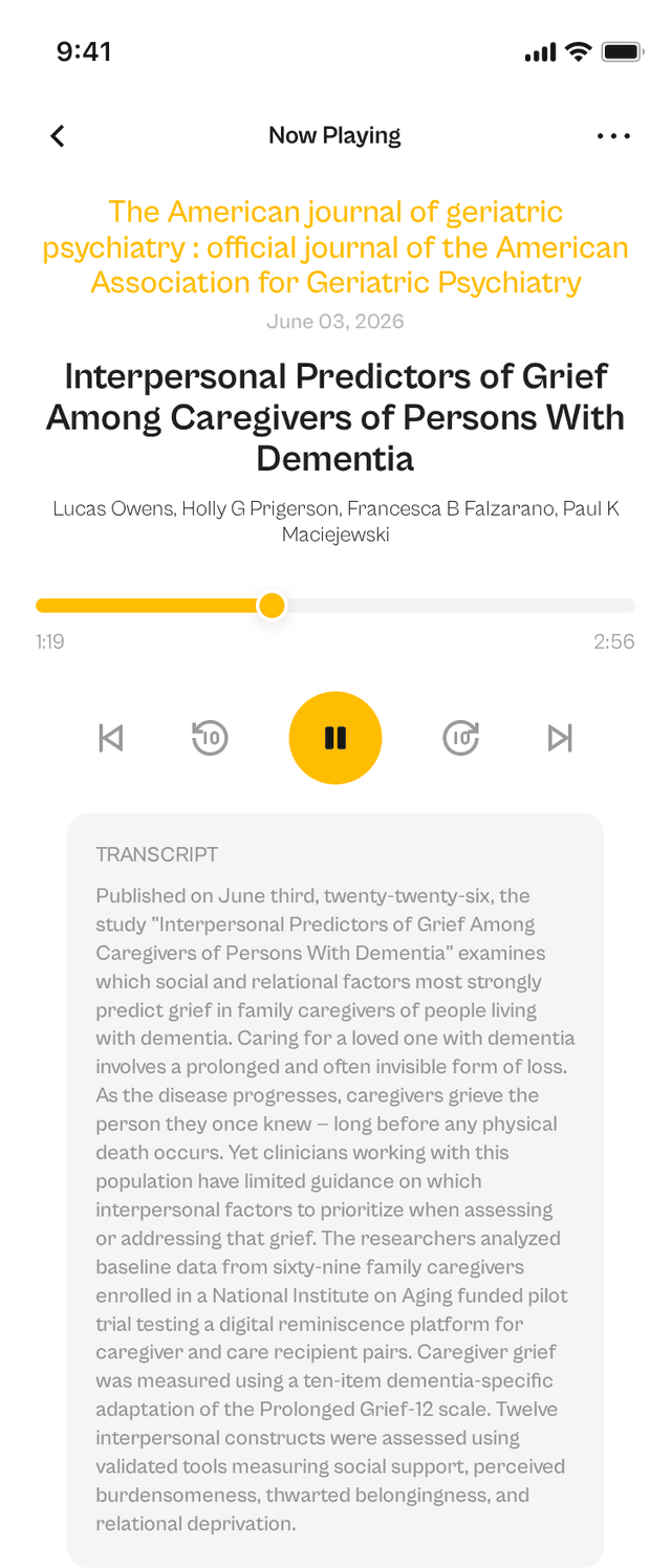 oslr App Interface