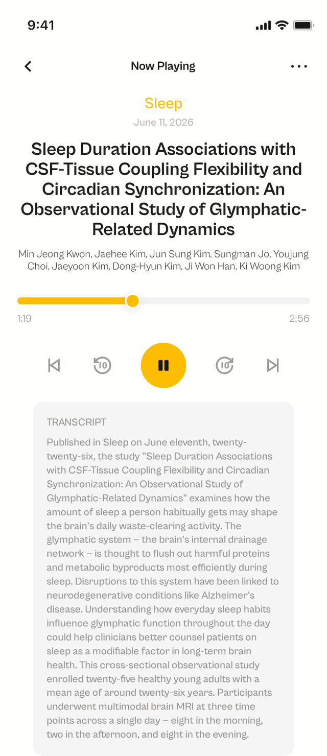 oslr App Interface