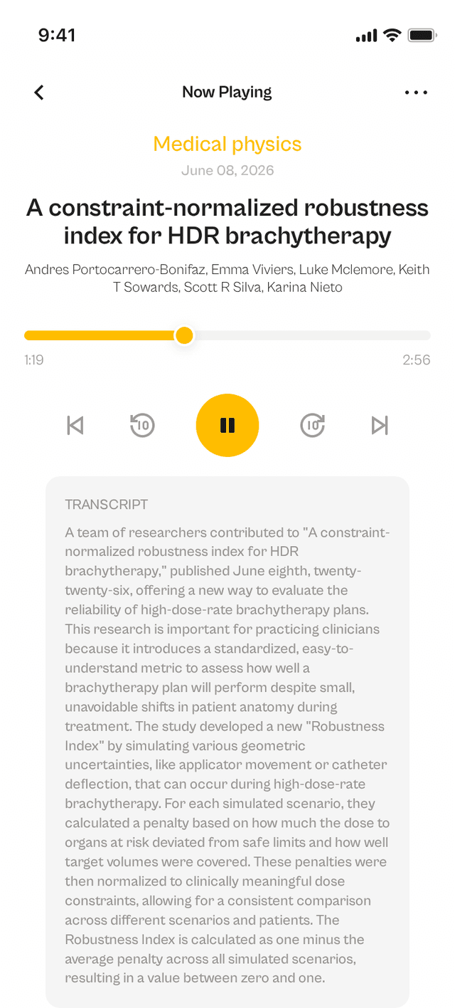 oslr App Interface