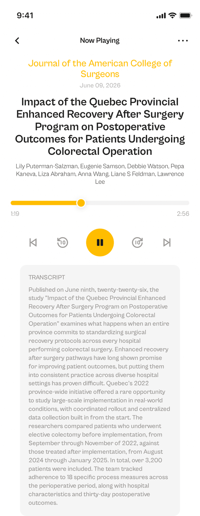 oslr App Interface