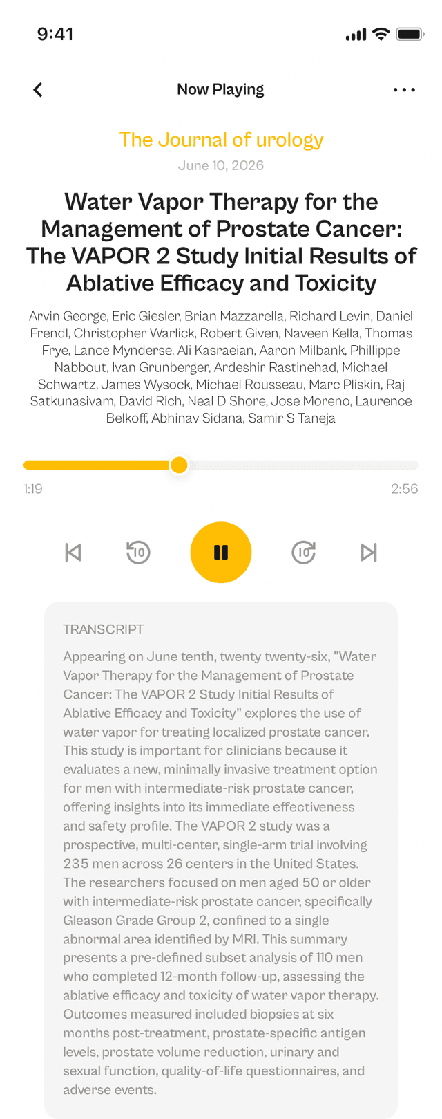 oslr App Interface