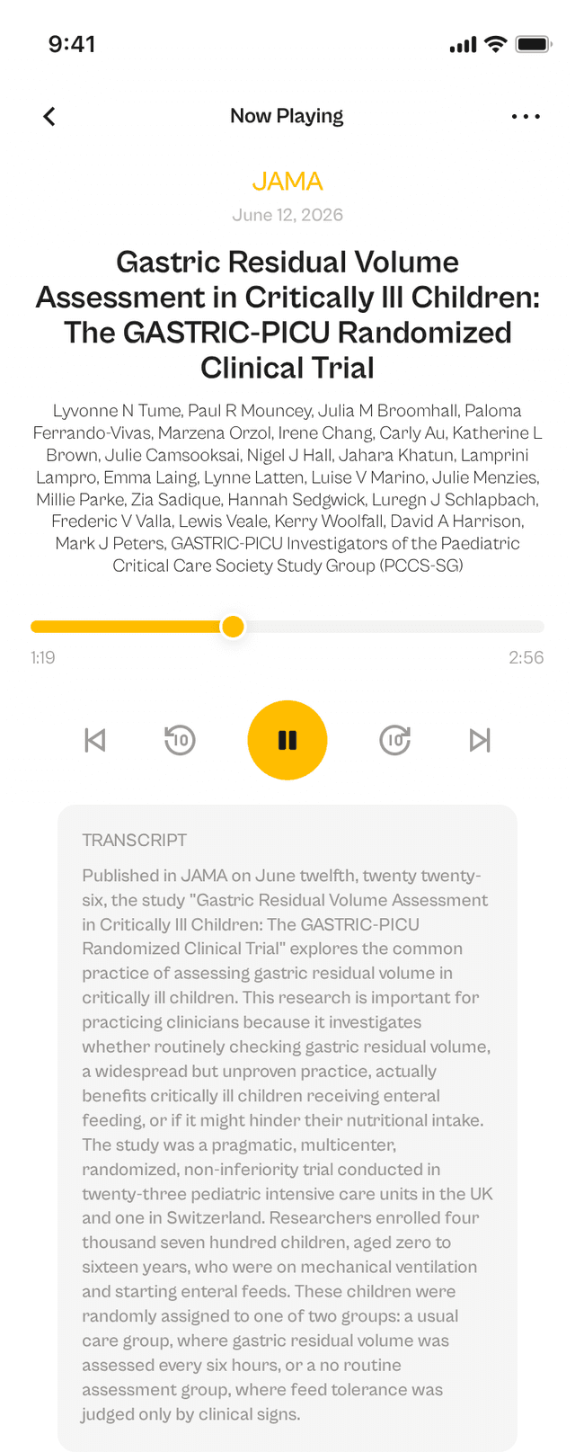 oslr App Interface