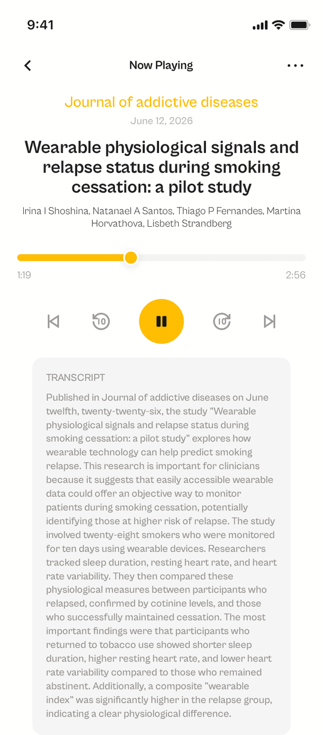 oslr App Interface