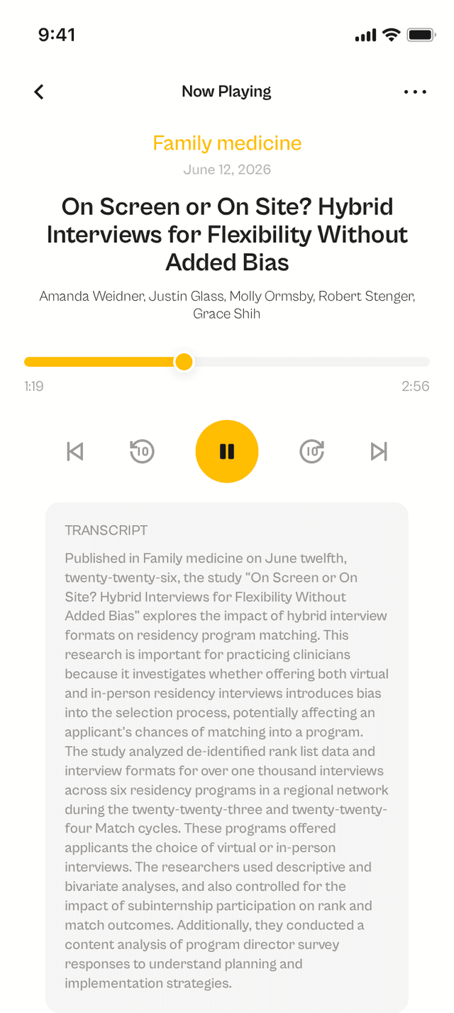 oslr App Interface