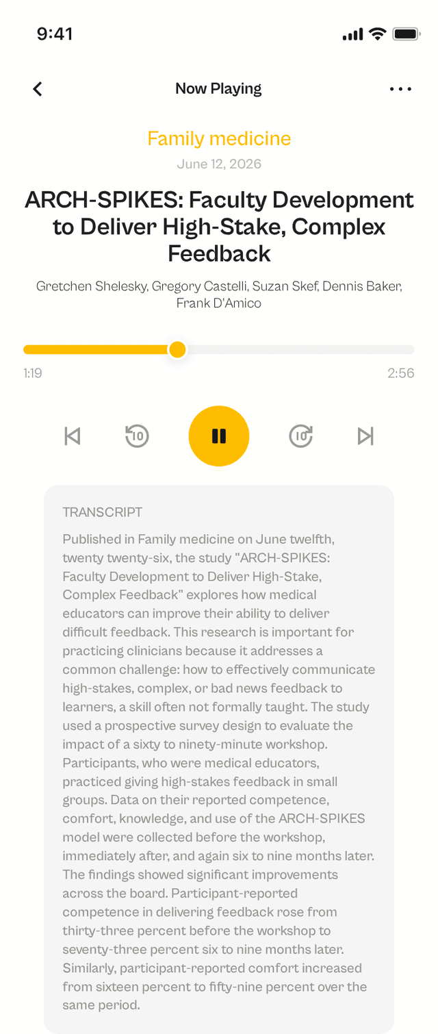 oslr App Interface