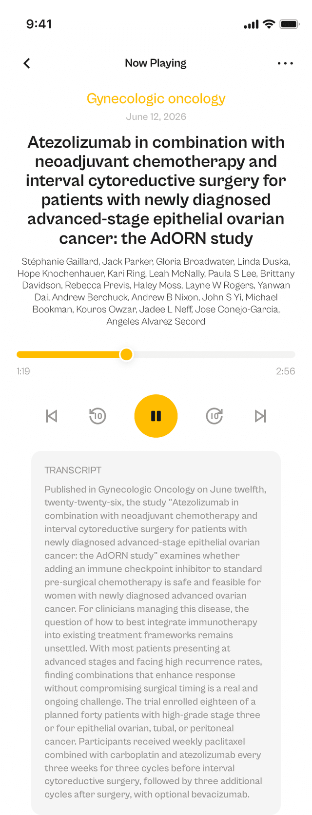 oslr App Interface