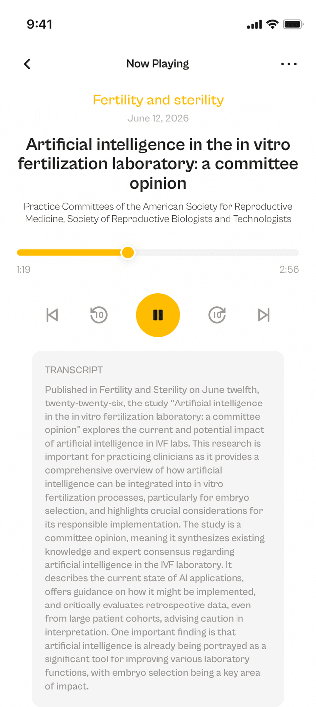 oslr App Interface