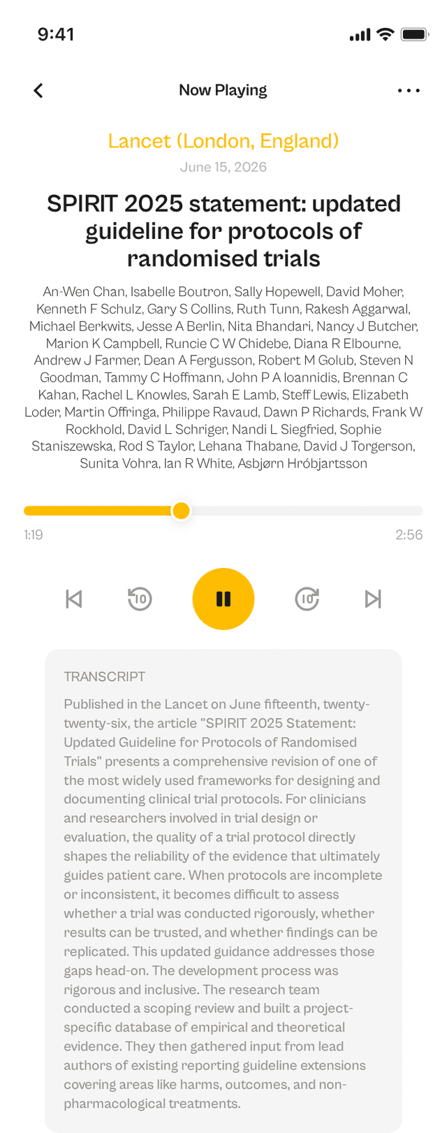 oslr App Interface