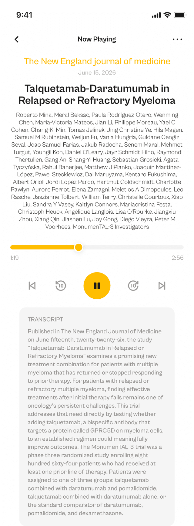 oslr App Interface