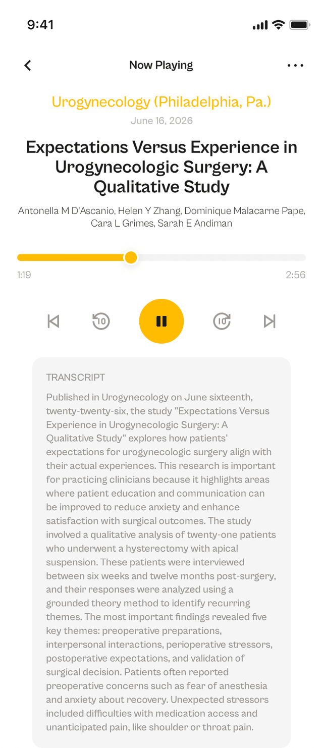 oslr App Interface